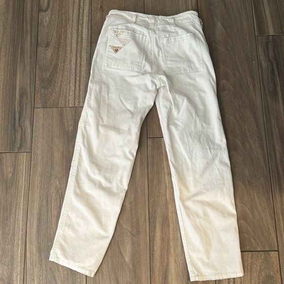 Anthropologie Pilcro The Wanderer Pant Patchwork Painter Paint Size 26 - Picture 5 of 7